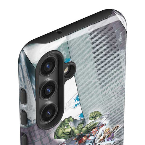 Marvel Avengers Attack Galaxy S25 Impact Case